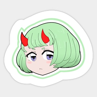 chibi demon 1 Sticker